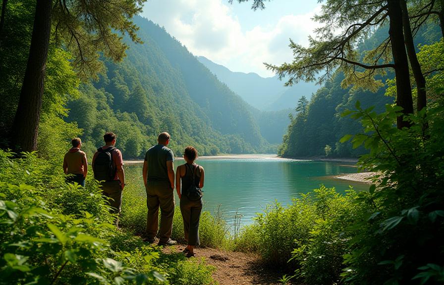 Sustainable eco-tourism experience in pristine natural environment